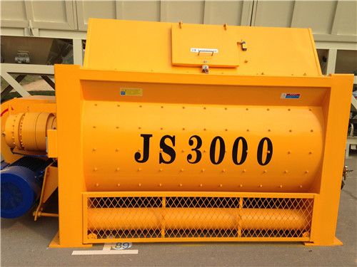 JS雙臥軸強制式混凝土攪拌機